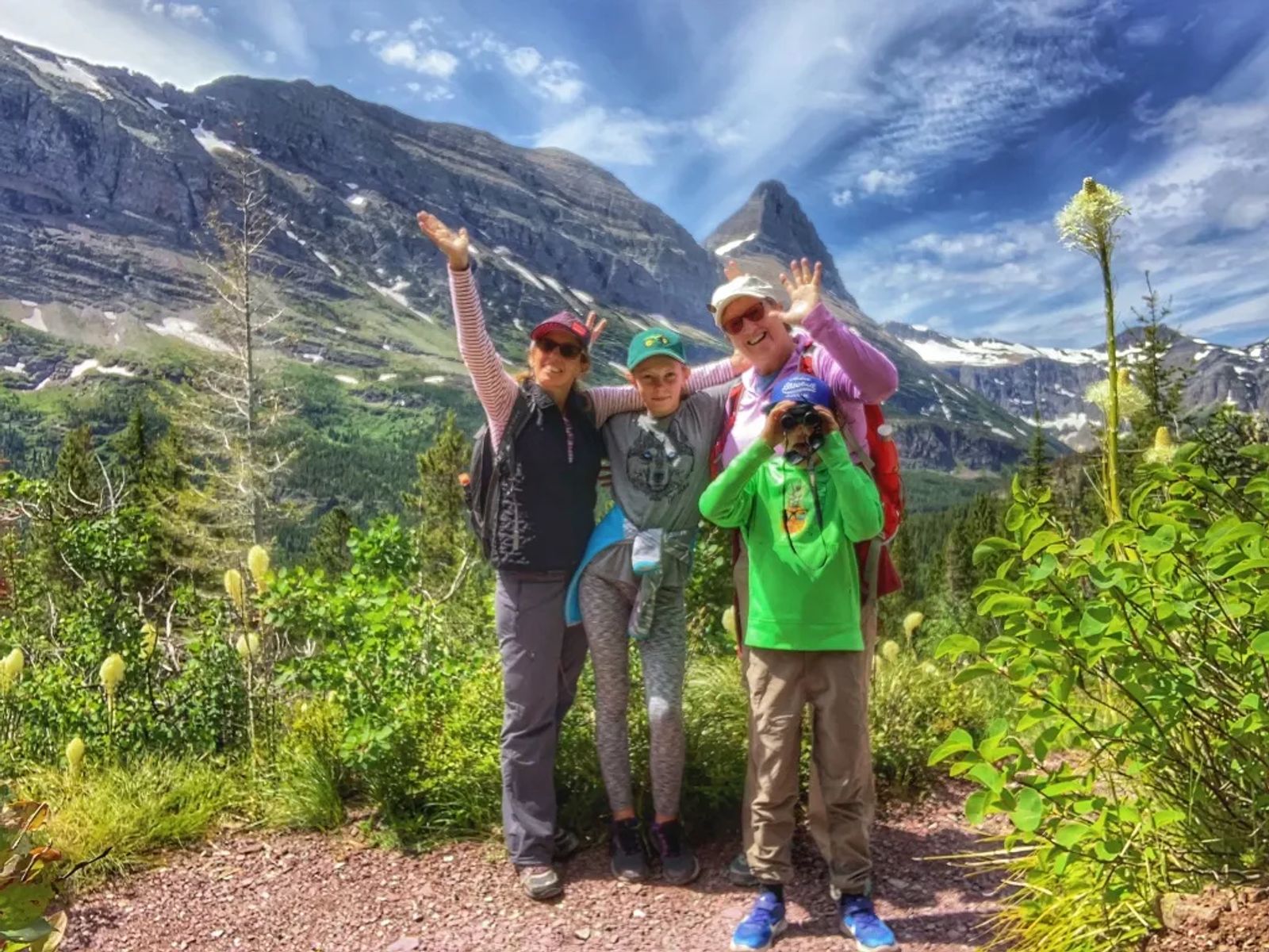 2 Moms Travel in Glacier National Park - staycation